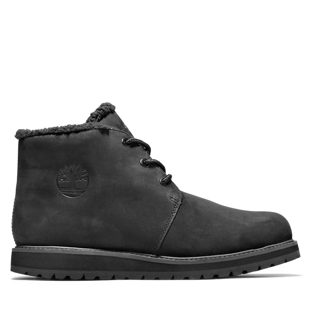 Bocanci Chukka Timberland Barbati Negrii - Richmond Ridge Waterproof - Romania - TQWJRY058